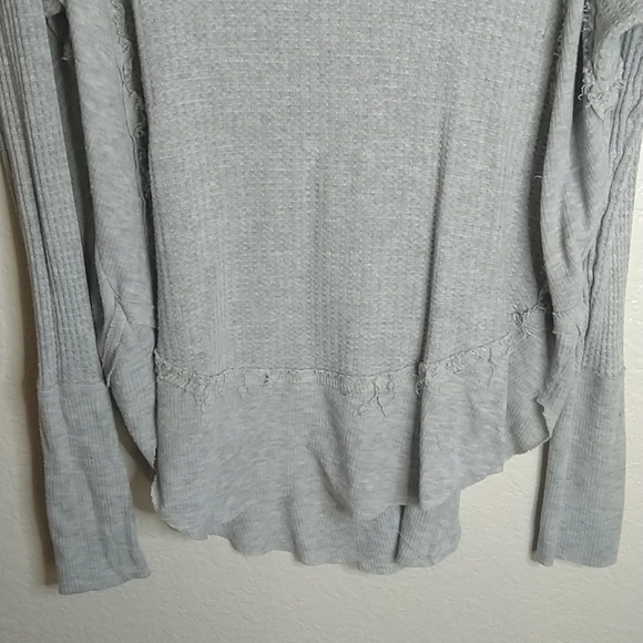 Free People We The Free Catalina Thermal Top Blouse sz M - Picture 4 of 8